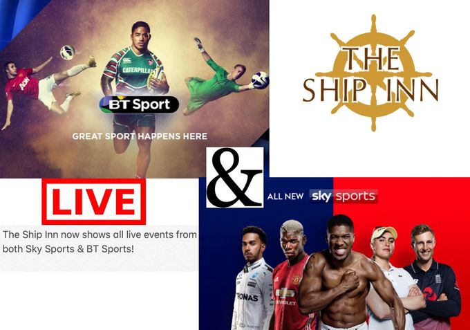 All live sports now showing!